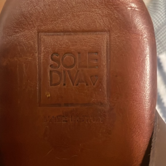 Sole Dive Brown Leather Heel - Picture 6 of 6